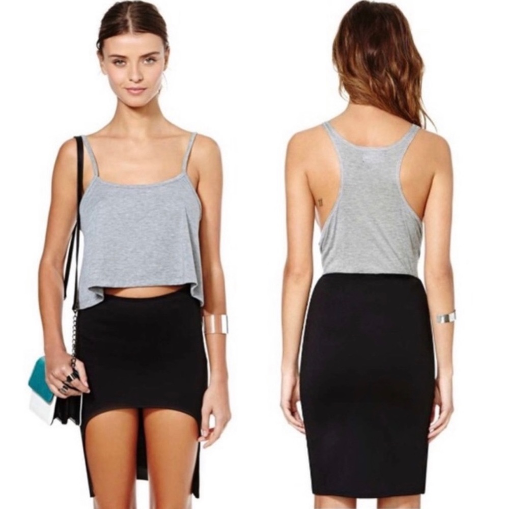 Nasty Gal Sexy Cut out mini Skirt